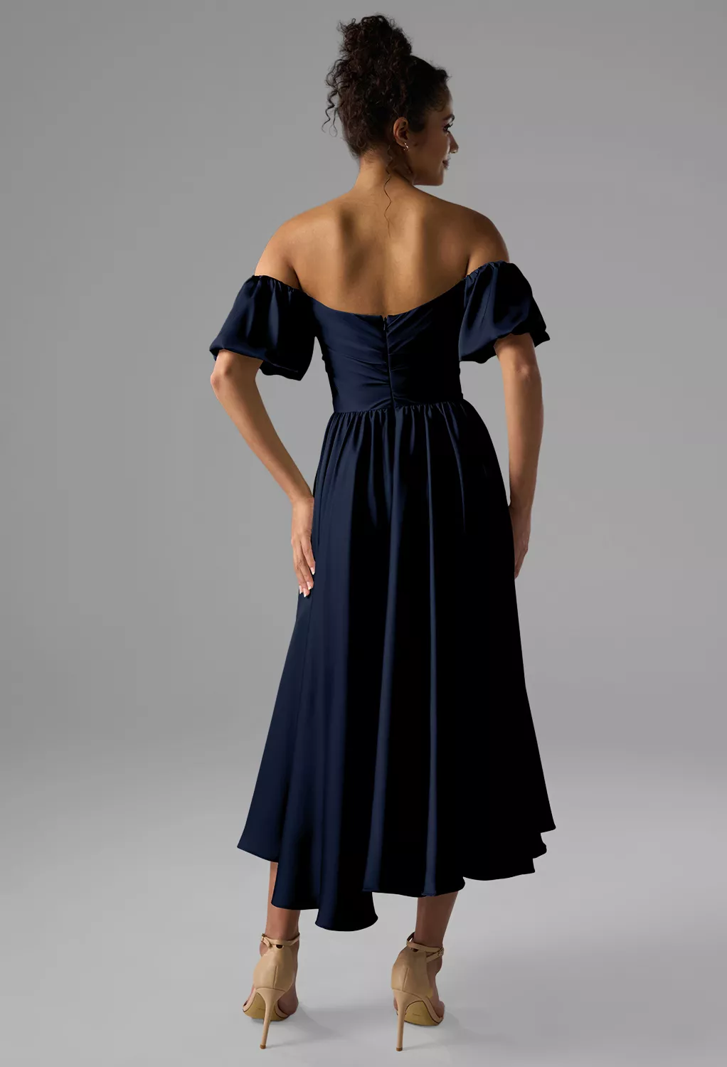 AW Kye Dark Navy  Cocktail Wedding Guest Dresses